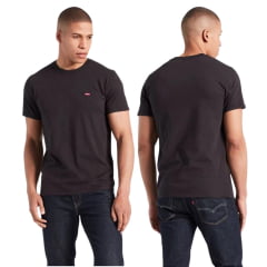 Camiseta Masculina Levi´s Preto Básico - Ref. LB002-0012