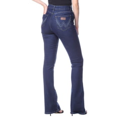 Calça Jeans Feminina Wrangler Azul Escuro - Ref. WF5106UN