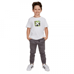 Camiseta Infantil Txc Custom Branca Ref: 14236
