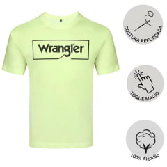 Camiseta Masculina Wrangler T-Shirt Amarelo Ref:WM5500AM