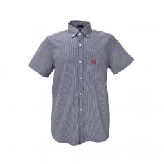 Camisa Masculina Txc Manga Curta Xadrez Azul - Ref. 2763C