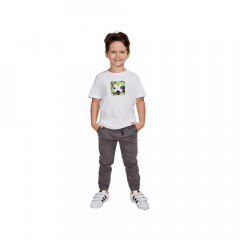 Camiseta Infantil Txc Custom Branca Ref: 14236