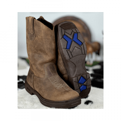 Bota Texana Masculina Classic Castor - Ref. 2909
