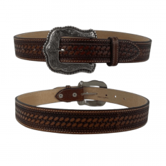 Cinto Masculino Paul Western Couro Balaio - Ref. 204 - Escolha a cor