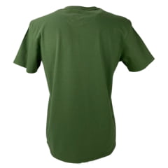 Camiseta Masculina Wrangler Básica Verde Musgo Ref WM5503 MU