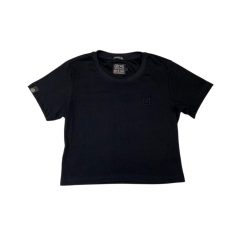 Camiseta Cropped Feminina TXC Preto - REF: 50008
