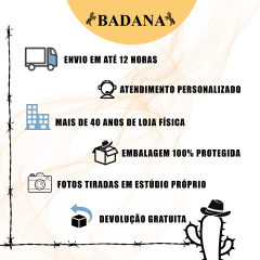Chapéu Gaúcho Pralana Panamá Aba 9 - 0008
