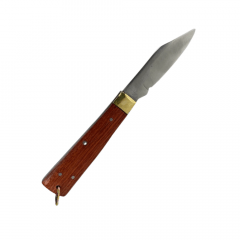Canivete Cutelaria Tradição Inox c/ Cabo de Madeira Ref.: 06L