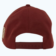 Boné Feminino Zenz Western Army Bordô Com Logo Bordado e Bandeira Lateral - Ref. 1519 - ZW0225068