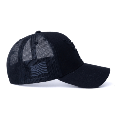 Boné Texas Farm Preto Com Abridor de Garrafa Logo e Telinha - Ref. TF 1041