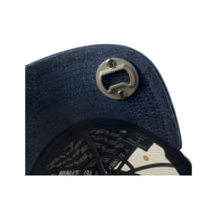 Boné Texas Farm Shot Hat Jeans Com Abridor de Garrafa e Logo Bordado Bege - Ref. TF1025