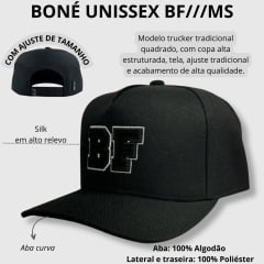 Boné Unissex BF///MS Brand Preto Ref.1227