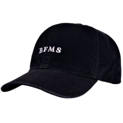 Boné Unissex BF///MS Dad Hat Preto Tecido Com Logo Branco Ref.1231