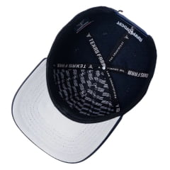 Boné Unissex Texas Farm American Tour Azul Marinho Com Escrita TX.USA Em Branco Ref:TF862