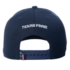 Boné Unissex Texas Farm American Tour Azul Marinho Com Escrita TX.USA Em Branco Ref:TF862
