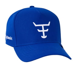 Boné Unissex Texas Farm Azul Royal Com Logo Em Branco Ref.TF958