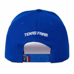 Boné Unissex Texas Farm Azul Royal Com Logo Em Branco Ref.TF958