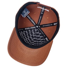 Boné Unissex Texas Farm Caramelo Com Logo Bandeira EUA Ref:TF355