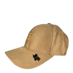 Boné Unissex Texas Farm Caramelo Track Com Logo Em Dourado Ref:TF897