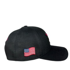 Boné Unissex Texas Farm Preto New Texas Com Logo Aplicada Em Pink Ref:TF672