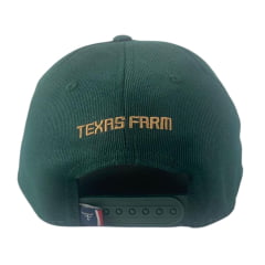 Boné Unissex Texas Farm Verde Musgo Bordado Logo Da Marca Ref.TF496