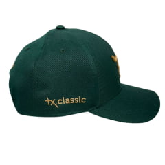 Boné Unissex Texas Farm Verde Musgo Classic Com Logo Dourado Ref:TF863