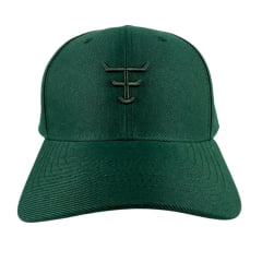 Boné Unissex Texas Farm Verde Musgo Com Logo Verde Ref TF1020