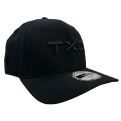 Boné Unissex TXC Custom Preto De Tecido Com Logo Bordada Ref:11943C