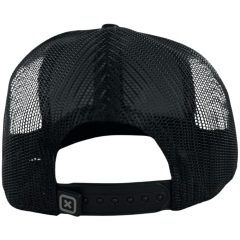 Boné Unissex TXC Preto Com Logo Bordada Em Branco Ref:120192C
