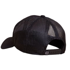 Boné Unissex TXC Preto Com Logo Bordada Em Preto Ref.111940C