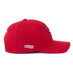 Boné Texas Farm Vermelho Com Logo EUA - Ref. TF355