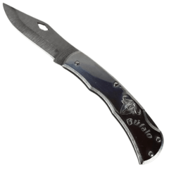 Canivete Afi- Corte Azevedo Inox Desenho de Búfalo Ref.CV12