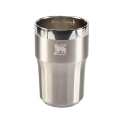 Copo Térmico Stanley Happy Hour Tumbler 384ML Beer Stainless Prata Ref: 8199 Copo Térmico Stanley Happy Hour Tumbler 384ML Beer Stainless Prata Ref: 8199