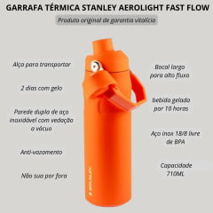 Garrafa Térmica Stanley Aerolight Fast Flow 710ML Ref: 8204