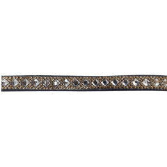 Bandinha Para Chapéu Com Strass Dourado Paul Western Ref. 38