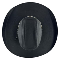 Chapéu Country Bangora Pralana Iron Cross Aba 12 Preto R:12961