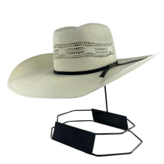 Chapéu Country Eldorado Bangora Natural Mexicano Carneira Elástica Ref. EC271 Chapéu Country Eldorado Bangora Natural Mexicano Carneira Elástica Ref. EC271