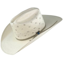 Chapéu Country Eldorado Palha 15X Shantung C. Ropers Aba 10.5 Bristol