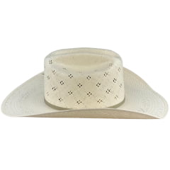 Chapéu Country Eldorado Palha 15X Shantung C. Ropers Aba 10.5 Bristol