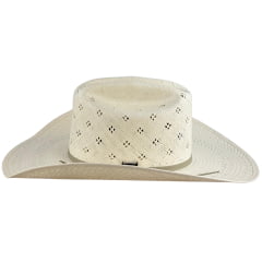 Chapéu Country Eldorado Palha 15X Shantung C. Ropers Aba 10.5 Bristol