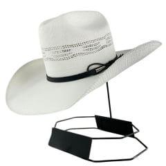 Chapéu Country Marcatto De Palha Branco Ref: 15385