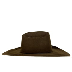 Chapéu Country Pelo De Lebre Stetson Tabaco Carneira Em Couro Ref:64434