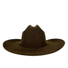 Chapéu Country Pelo De Lebre Stetson Tabaco Carneira Em Couro Ref:64434