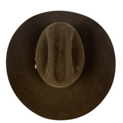 Chapéu Country Pelo De Lebre Stetson Tabaco Carneira Em Couro Ref:64434