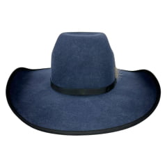 Chapéu Country Pralana Bull Rider Grafite Aba 12- Ref.12405 Carneira em Couro