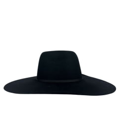 Chapéu Country Pralana Champion Biplay Preto Carneira Elastica Ref 12418