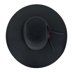 Chapéu Country Pralana Champion Biplay Preto Carneira Elastica Ref 12418
