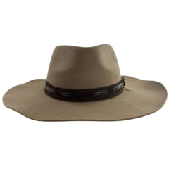Chapéu Country Stetson Feltro Camel Bandinha De Couro Pingente Pena Carneira Em Tecido Ref: 64457