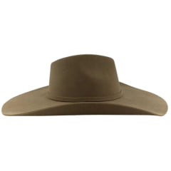 Chapéu Country Stetson Feltro Camel Bandinha Feltro Com Duas Fivelas Carneira Couro - REF:64449