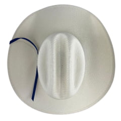 Chapéu Country Texas Farm + Eldorado Legacy Palha Badinha Nylon Azul Marinho Carneira Espuma Ref: CHP001